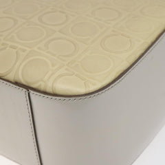 Salvatore Ferragamo Gancini Shoulder Bag Leather