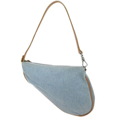 Christian Dior Vintage Saddle Bag Denim