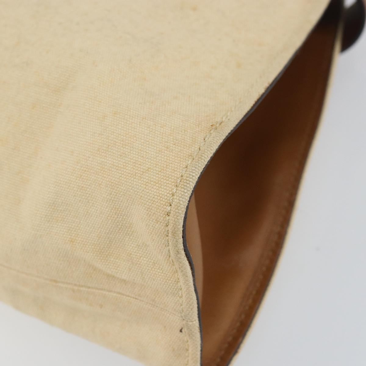 Gucci Vintage Bamboo Handle Bag Canvas