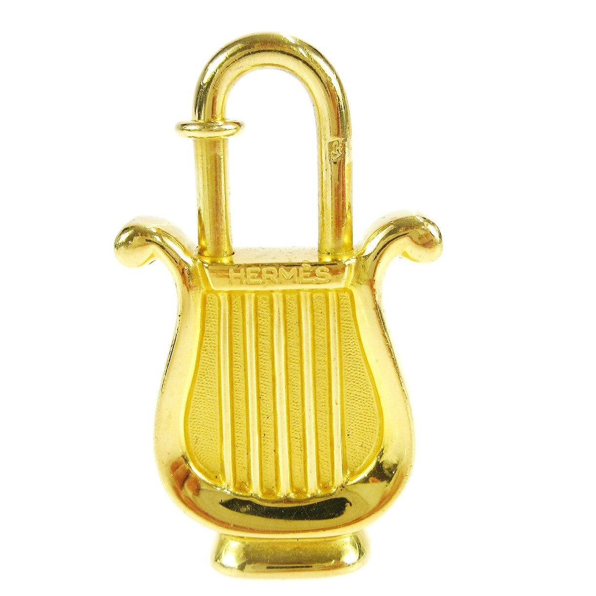 Hermes Harp Cadena Padlock 1996 Limited Metal Design