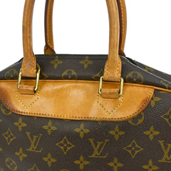 Louis Vuitton Deauville Handbag Monogram Canvas
