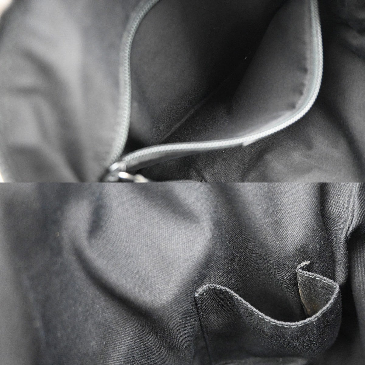 Gucci Zip Messenger Bag GG Canvas with Perforated Leather