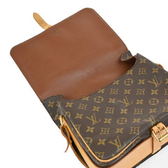 Louis Vuitton Cartouchiere Handbag Monogram Canvas