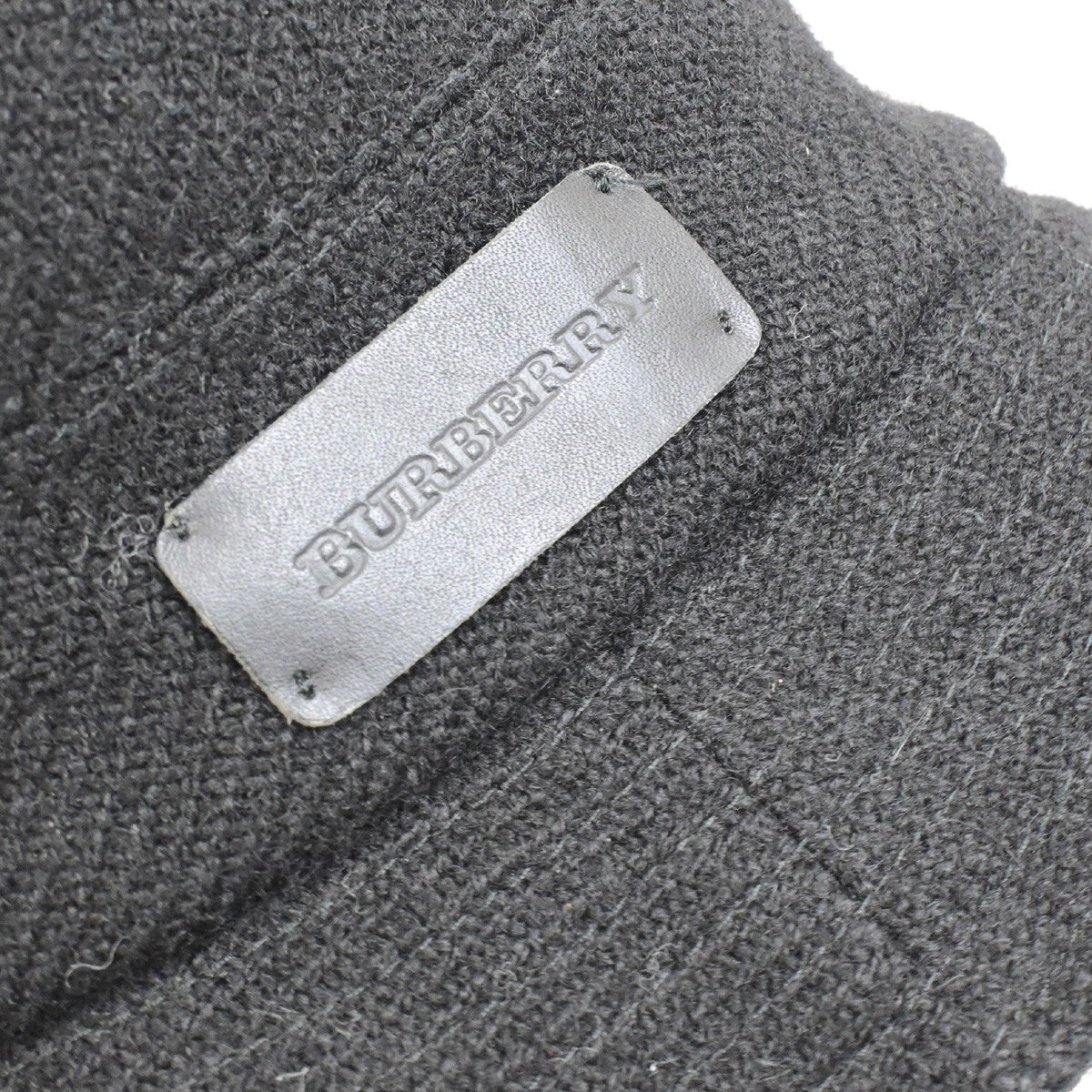 Burberry Nova Check Bucket Hat Wool Cotton