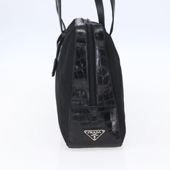 Prada Vintage Shoulder Bag Nylon and Leather