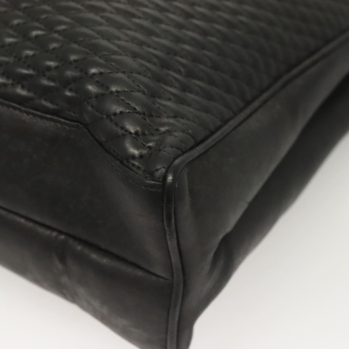 Bally Vintage Tote Bag Quilted Leather