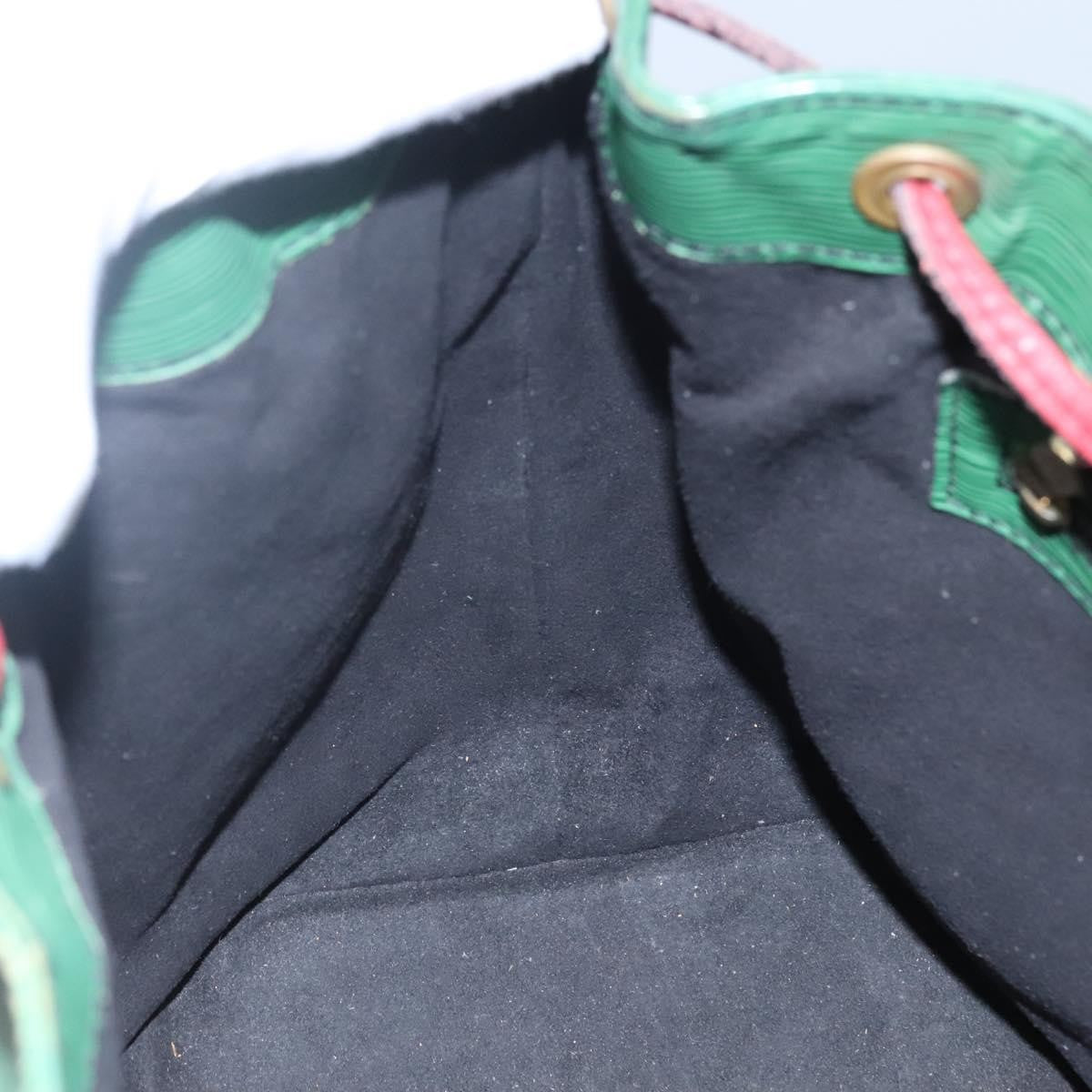 Louis Vuitton Petit Noe Handbag Two Tone Epi Leather