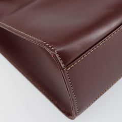 cartier Must de cartier 2C logo Hand Bag Leather