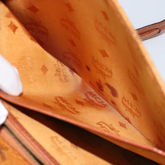 MCM Visetos Shoulder bag Canvas and Leather