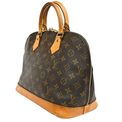 Louis Vuitton Alma Handbag Monogram Canvas