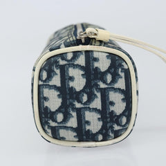 Christian Dior Vintage Trotter Pouch Canvas