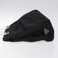 Prada Resin Handle Tote Tessuto