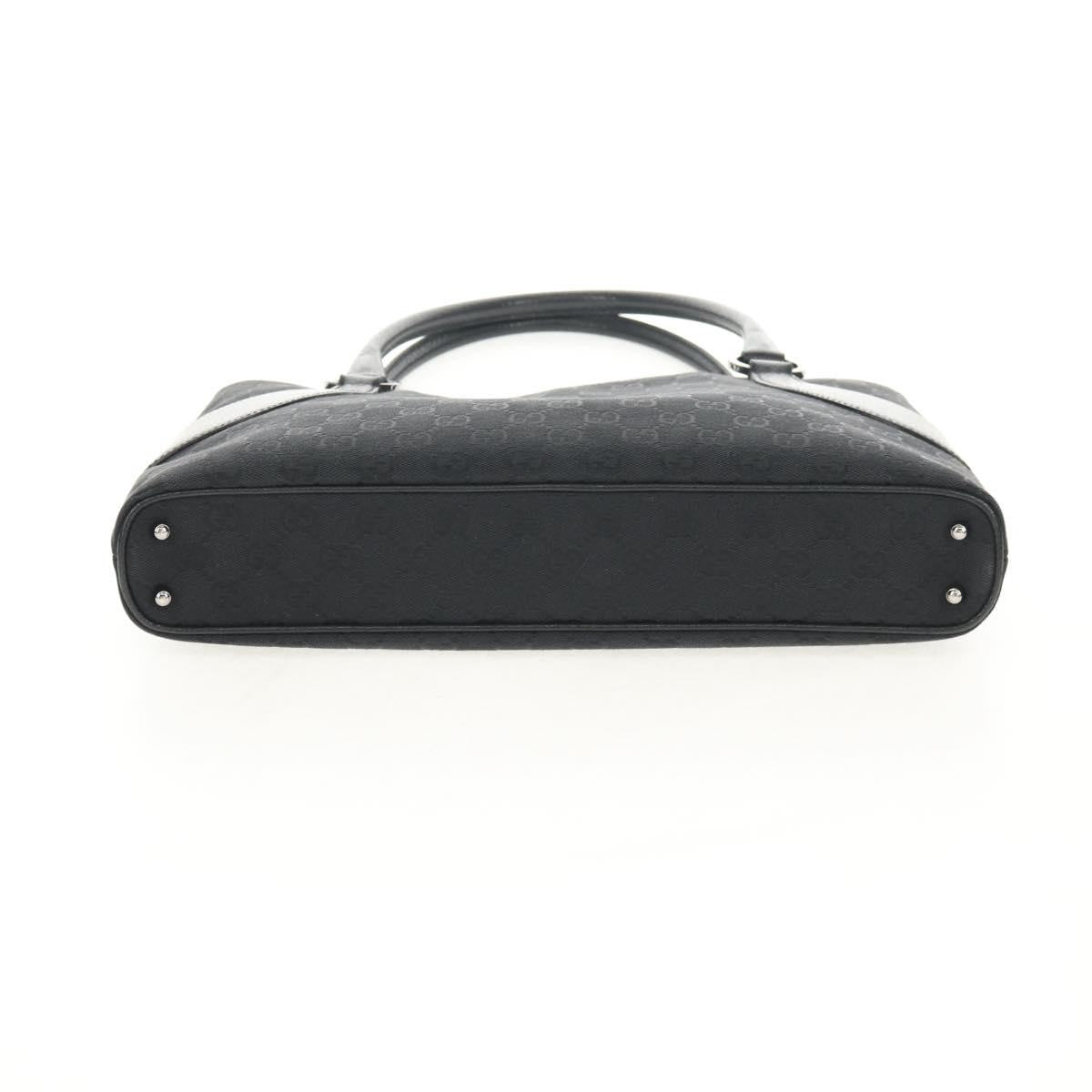 Gucci Vintage Ring Tote GG Canvas with Leather