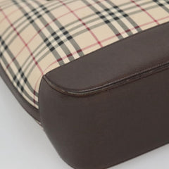 Burberry Nova Check Tote canvas check pattern