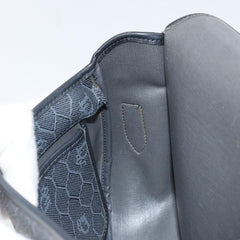 Christian Dior Vintage Honeycomb Shoulder Bag Canvas