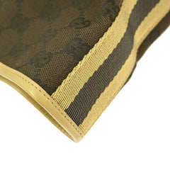 Gucci Vintage Bucket Shopping Tote GG Canvas