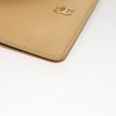 Chanel CC Card Case Leather