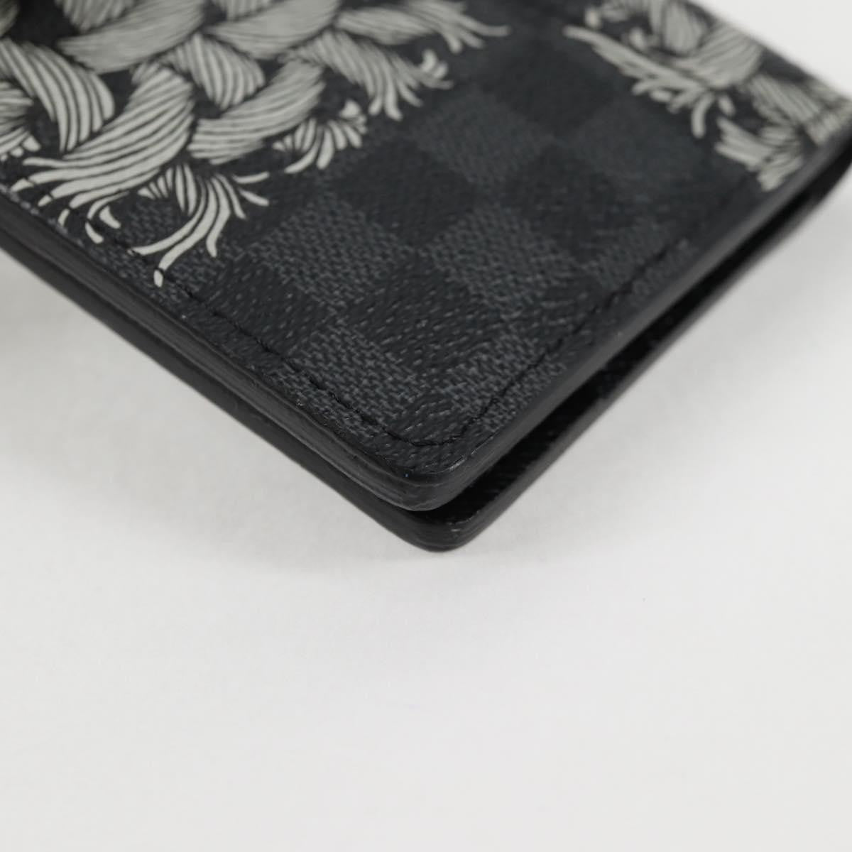 Louis Vuitton Pocket Organizer Limited Edition Nemeth Damier Graphite