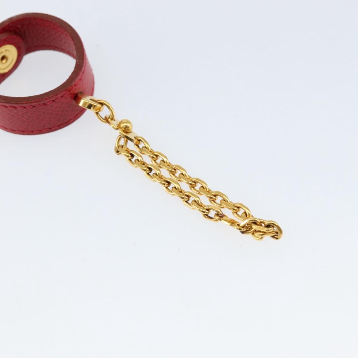 Hermes Vintage Glove Holder Leather with Metal