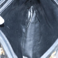 Bally Vintage Chain Shoulder Bag Quilted Leather