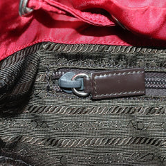 Prada Double Front Pocket Backpack Tessuto