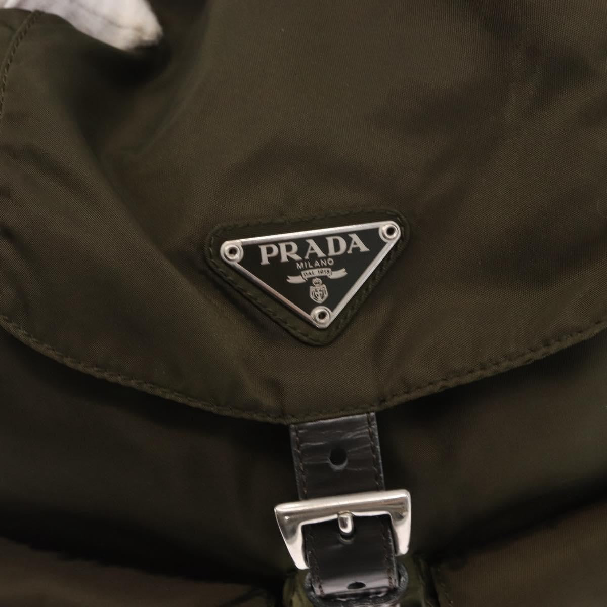 Prada Double Front Pocket Backpack Tessuto