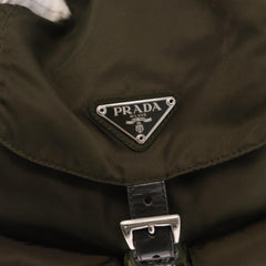 Prada Double Front Pocket Backpack Tessuto