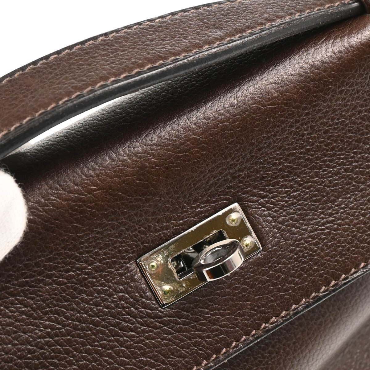 Hermes Kelly Pochette Evergrain