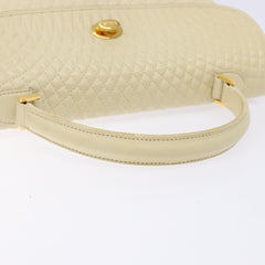 Bally Vintage Flap Handbag Quilted Leather