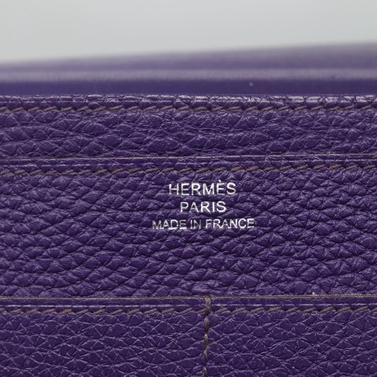 Hermes Dogon Duo Combined Wallet Leather