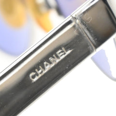 Chanel Logo CC Sunglasses Metal