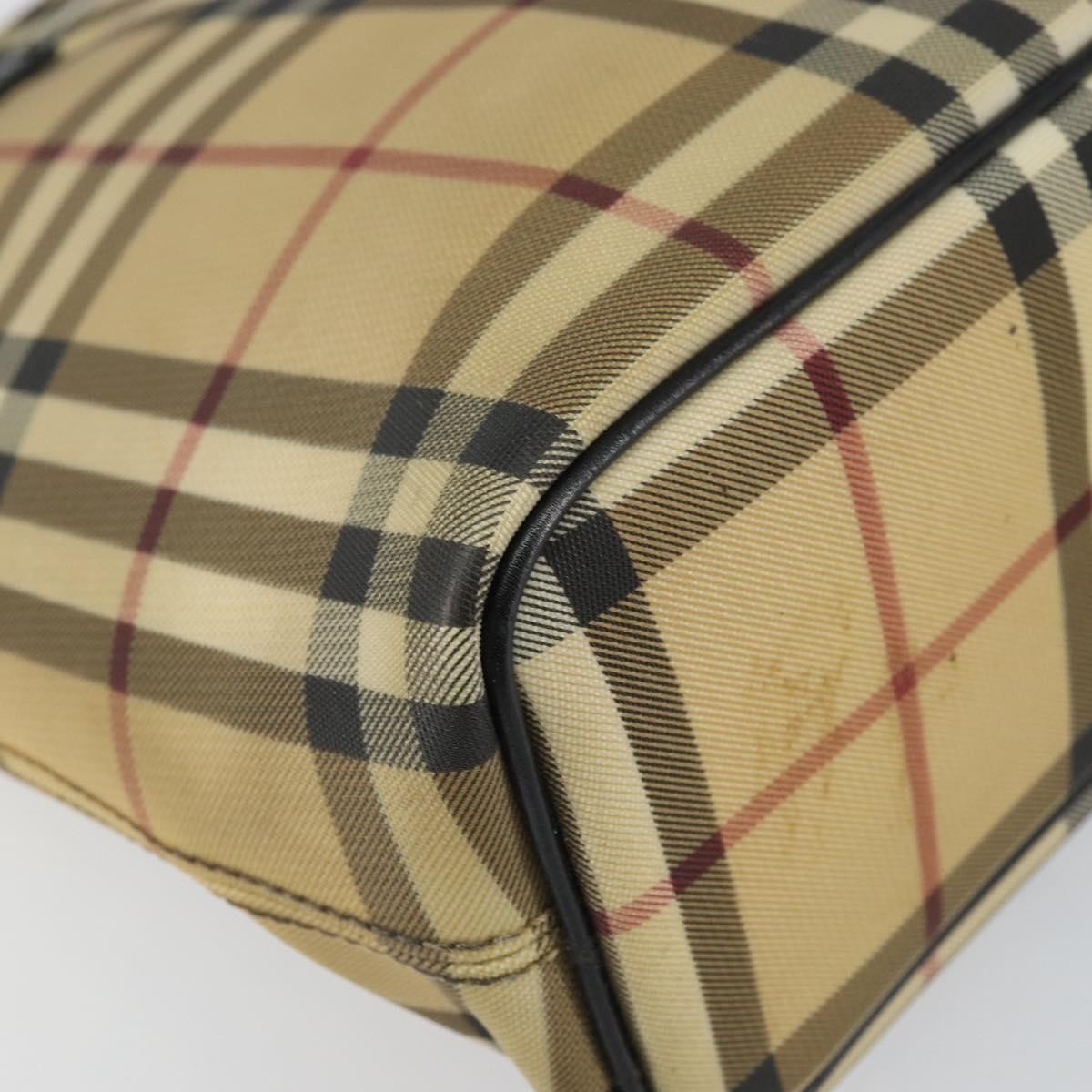 Burberry Nova Check Tote canvas check pattern