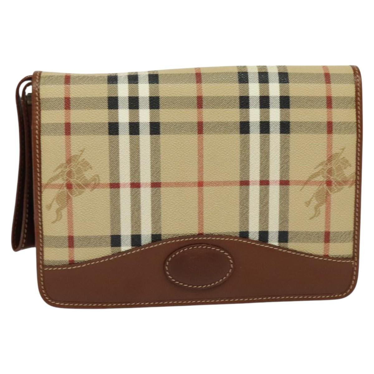 Burberry Nova check Pochette Canvas