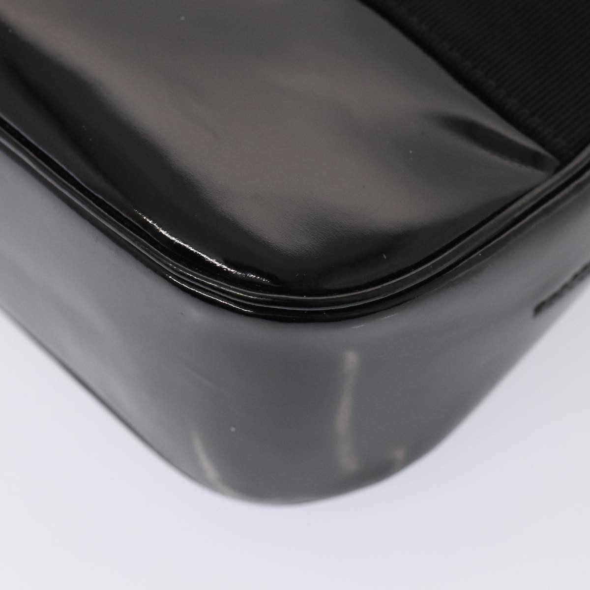 Salvatore Ferragamo Vala Shoulder Bag Patent Leather