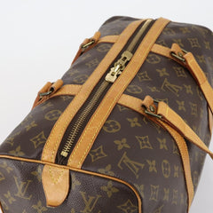 Louis Vuitton Sac Souple Handbag Monogram Canvas