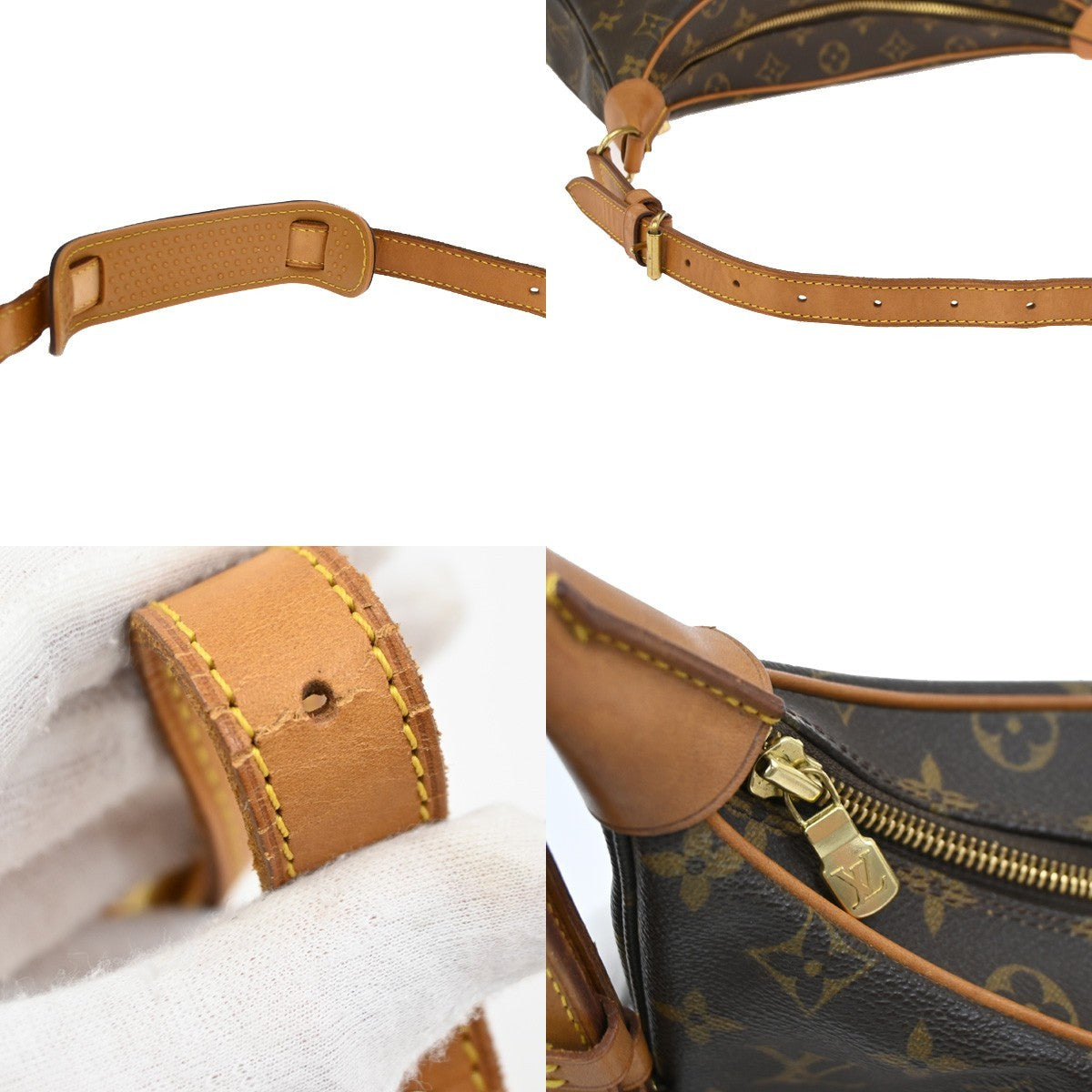 Louis Vuitton Boulogne Handbag Monogram Canvas