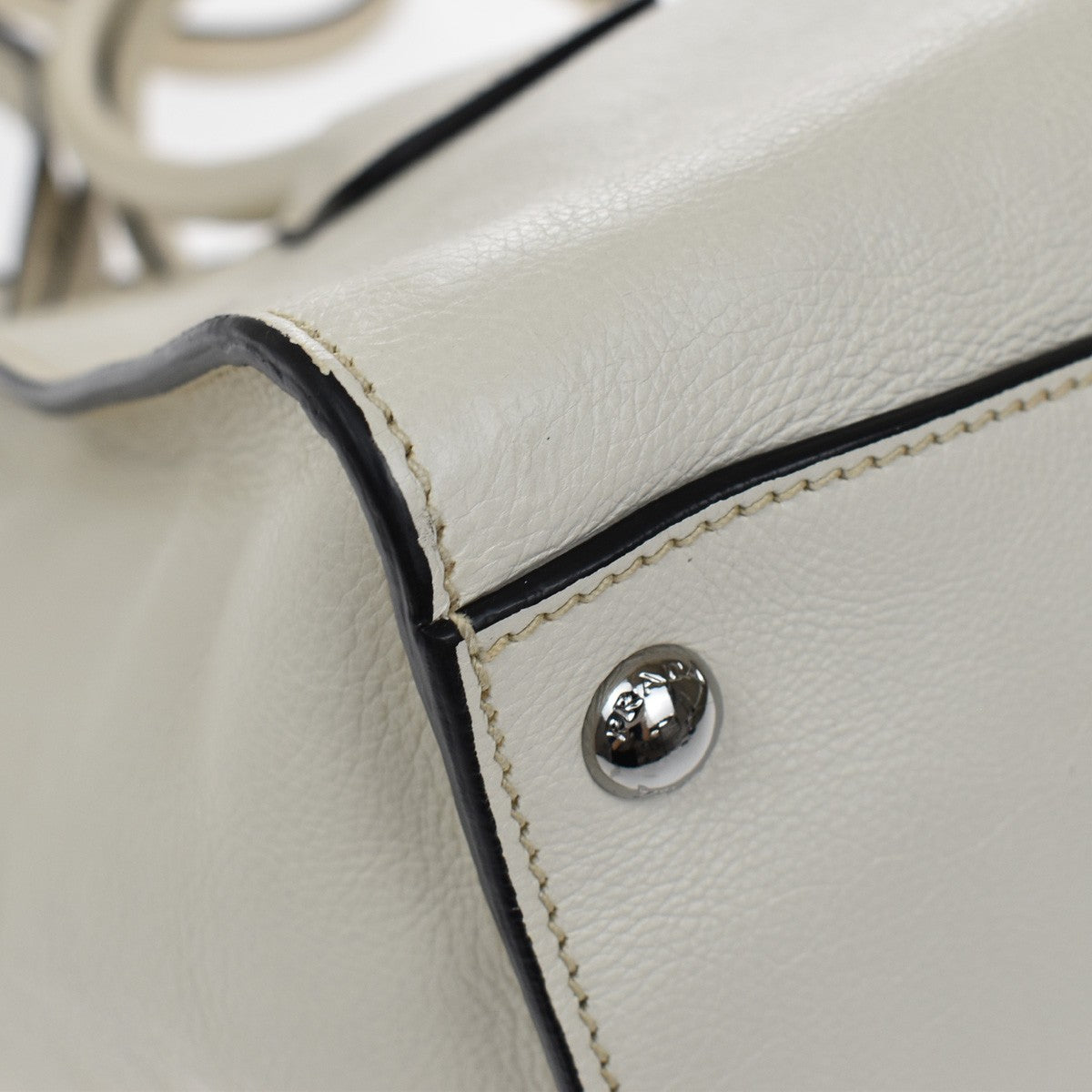 Prada Twin Pocket Shopping Tote City Calfskin