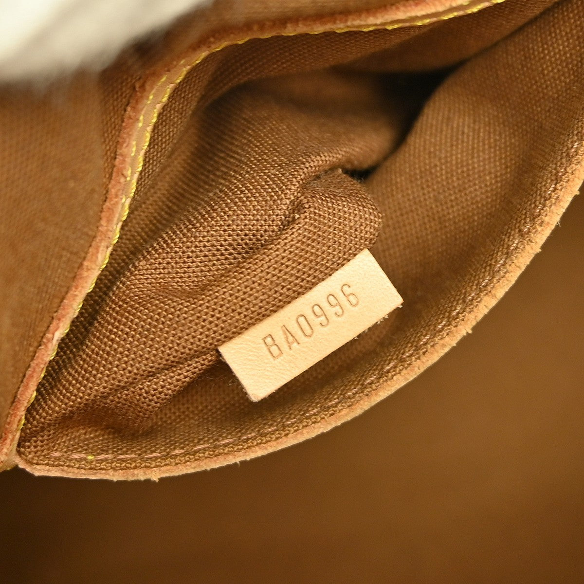 Louis Vuitton Alma Handbag Monogram Canvas