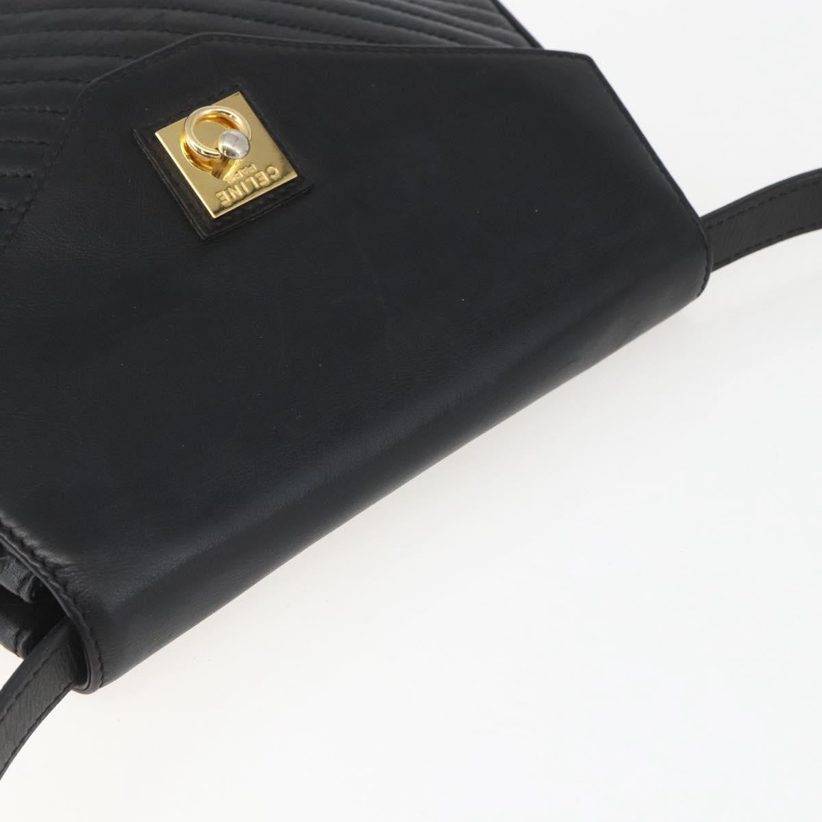 Celine Vintage Shoulder Bag Leather