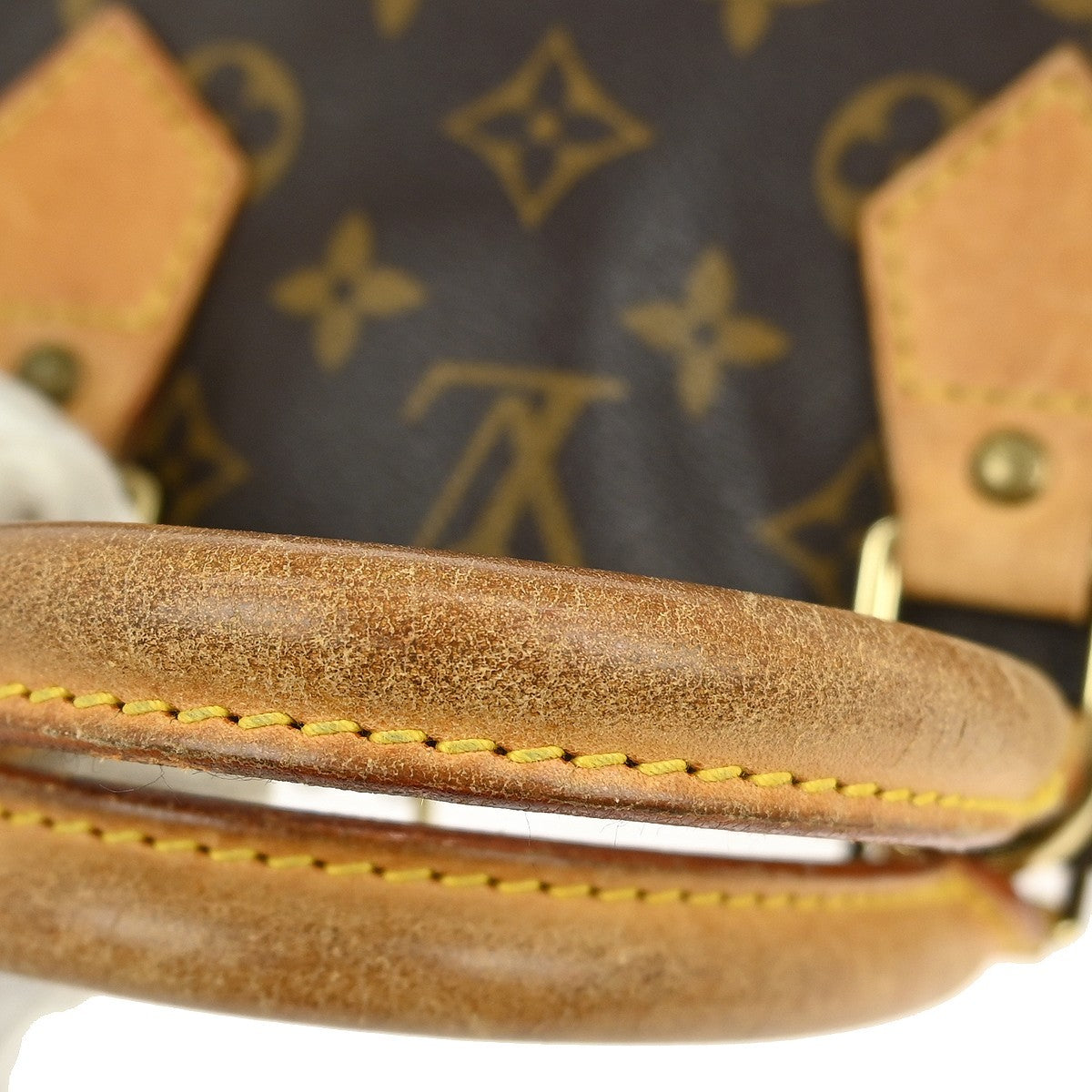 Louis Vuitton Vintage Alma Handbag Monogram Canvas