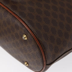 Celine Vintage Macadam Tote bag Canvas and Leather