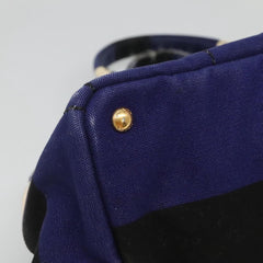 Prada Canapa Open Tote Canvas