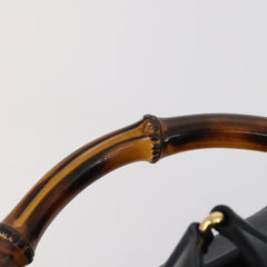 Gucci Vintage Bamboo Backpack Leather