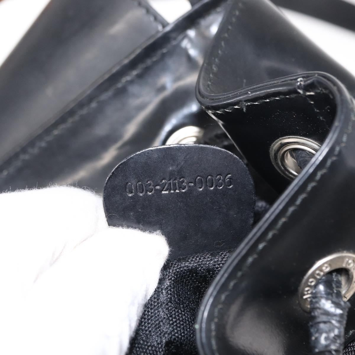 Gucci Vintage Bamboo Sling Backpack Leather