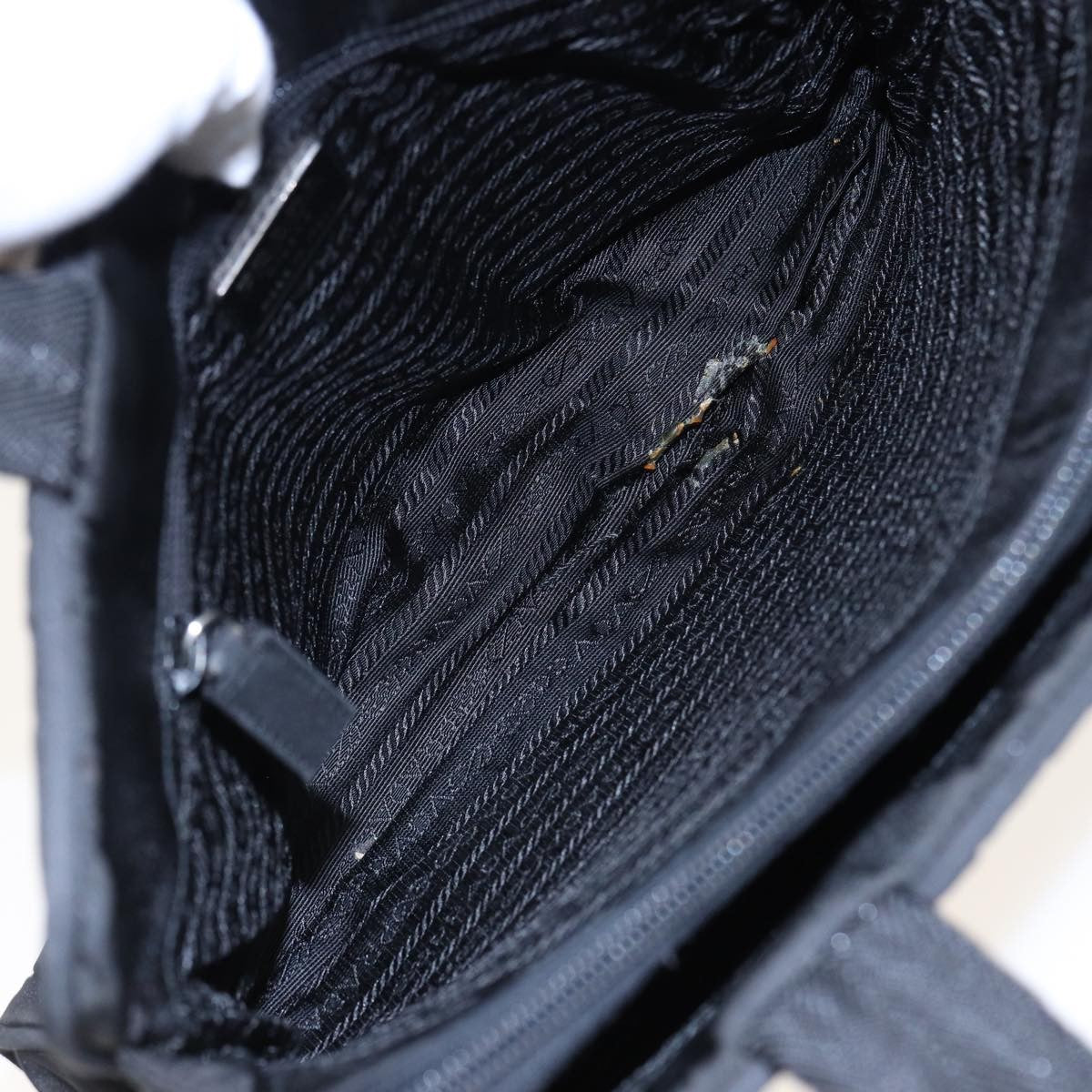 Prada Bowling Shoulder Bag Tessuto