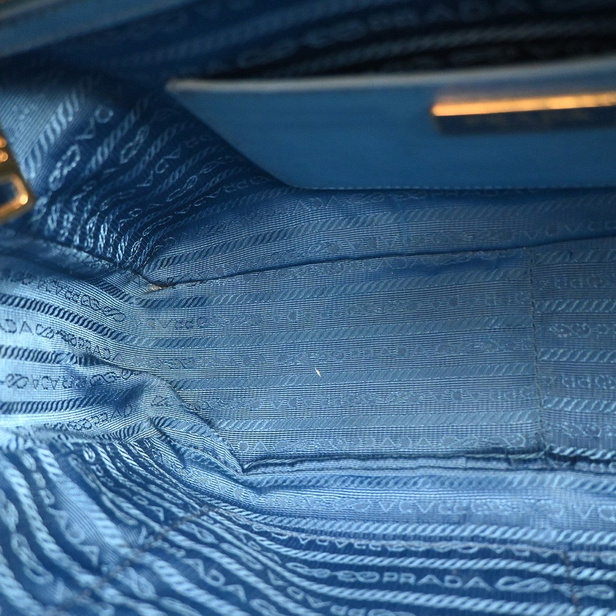 Prada Bauletto Bag Saffiano Leather