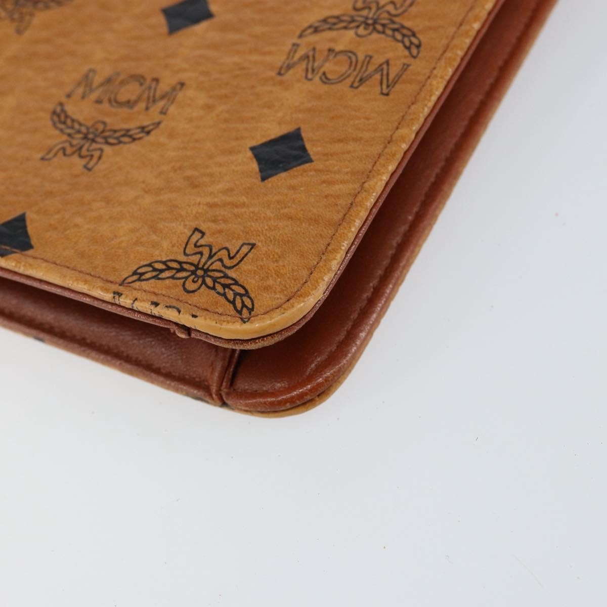 MCM Visetos Shoulder bag Canvas and Leather