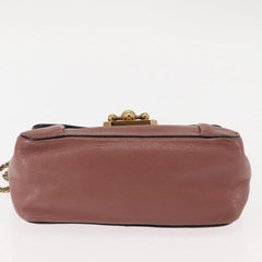 Chloe Elsie Chain Shoulder Bag Leather