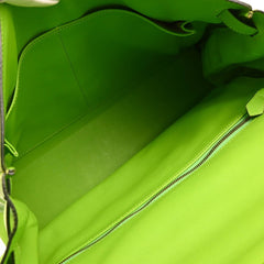 Hermes Kelly Handbag Green Gulliver with Gold Hardware