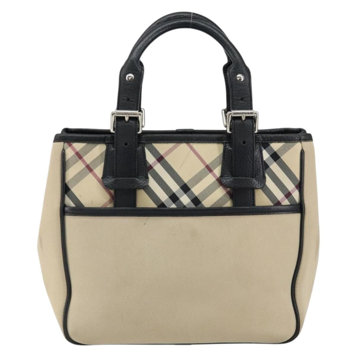 Burberry Nova Check Handbag Nova Check Canvas